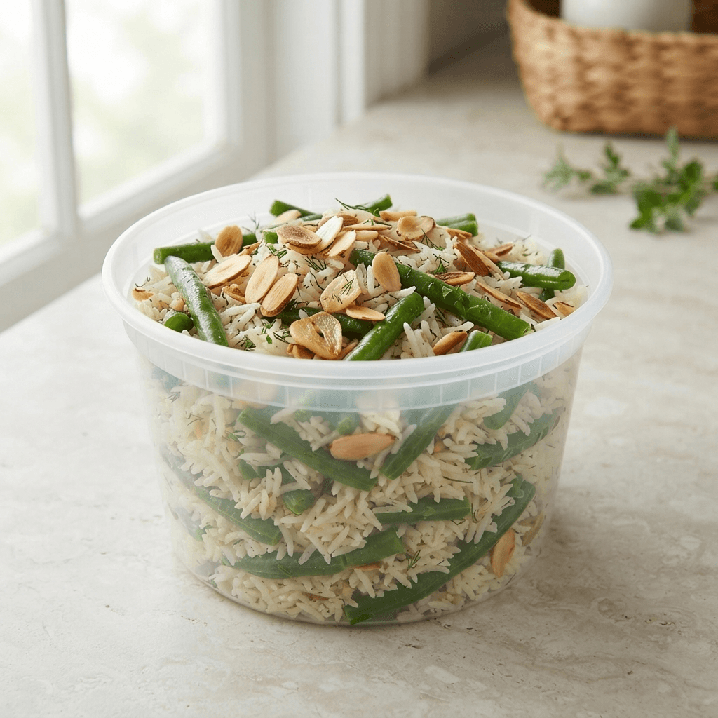 Basmati Rice w/ Green Beans